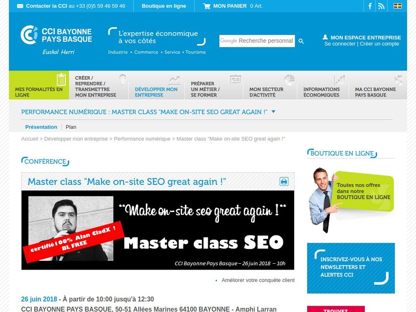 Master class : Make on-site SEO great again !